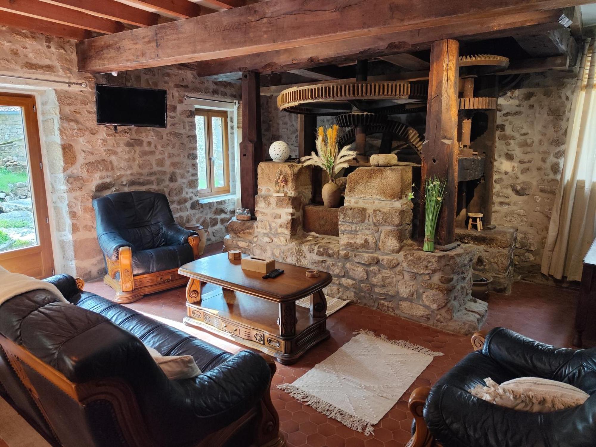 Authentique Moulin Tout Inclus-Moulin De Lavaugarde Thauron Bagian luar foto