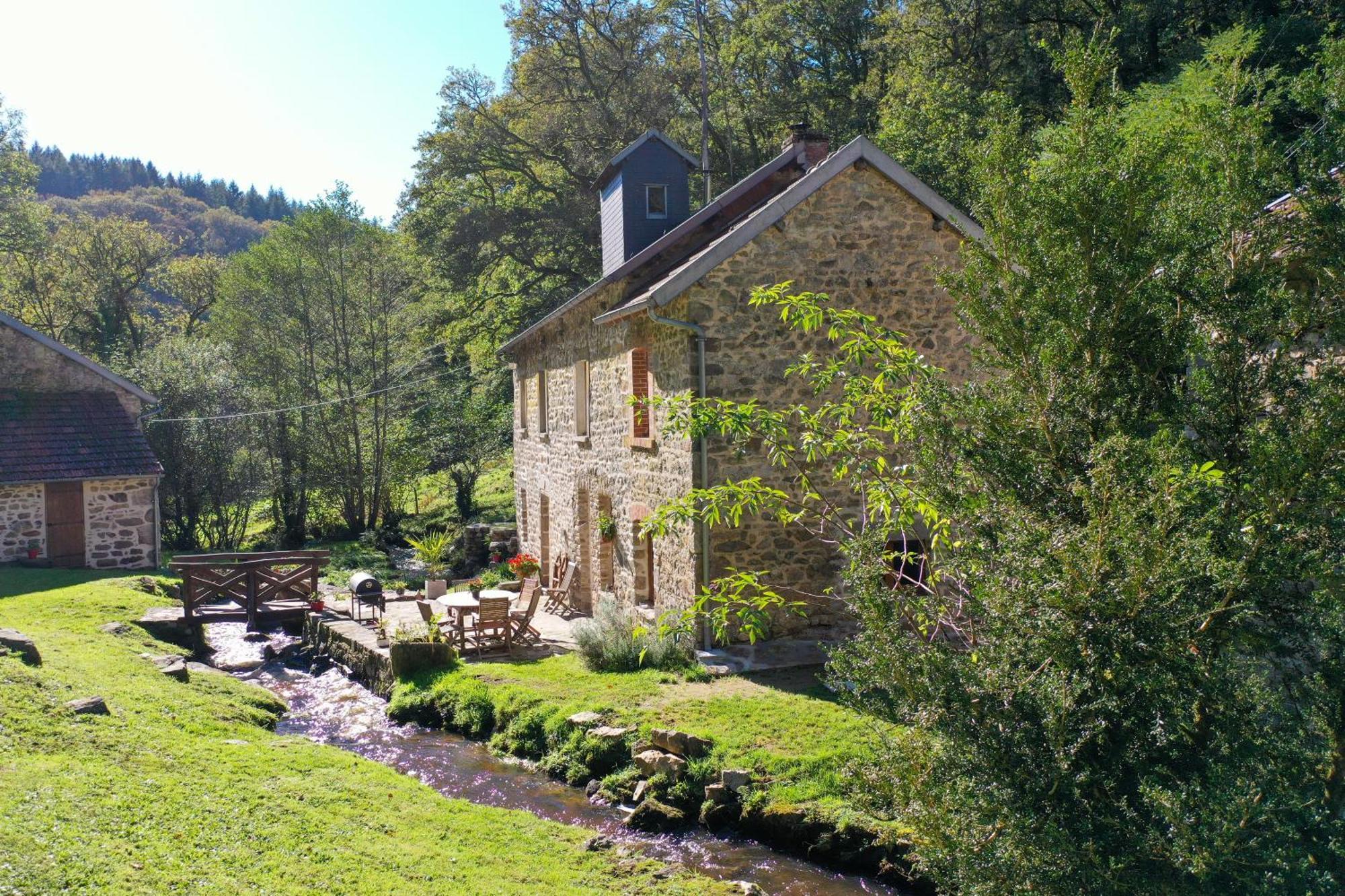 Authentique Moulin Tout Inclus-Moulin De Lavaugarde Thauron Bagian luar foto