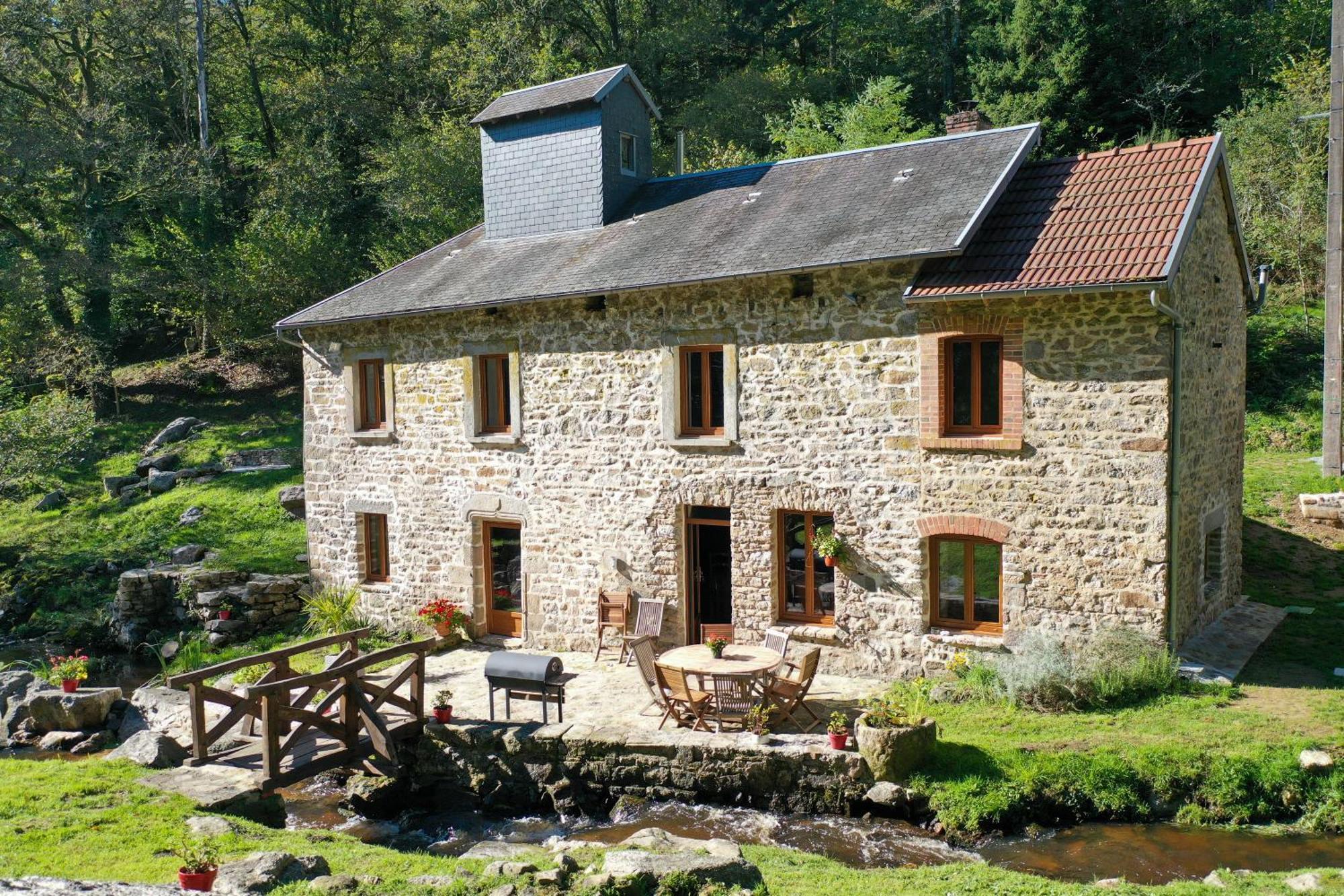 Authentique Moulin Tout Inclus-Moulin De Lavaugarde Thauron Bagian luar foto