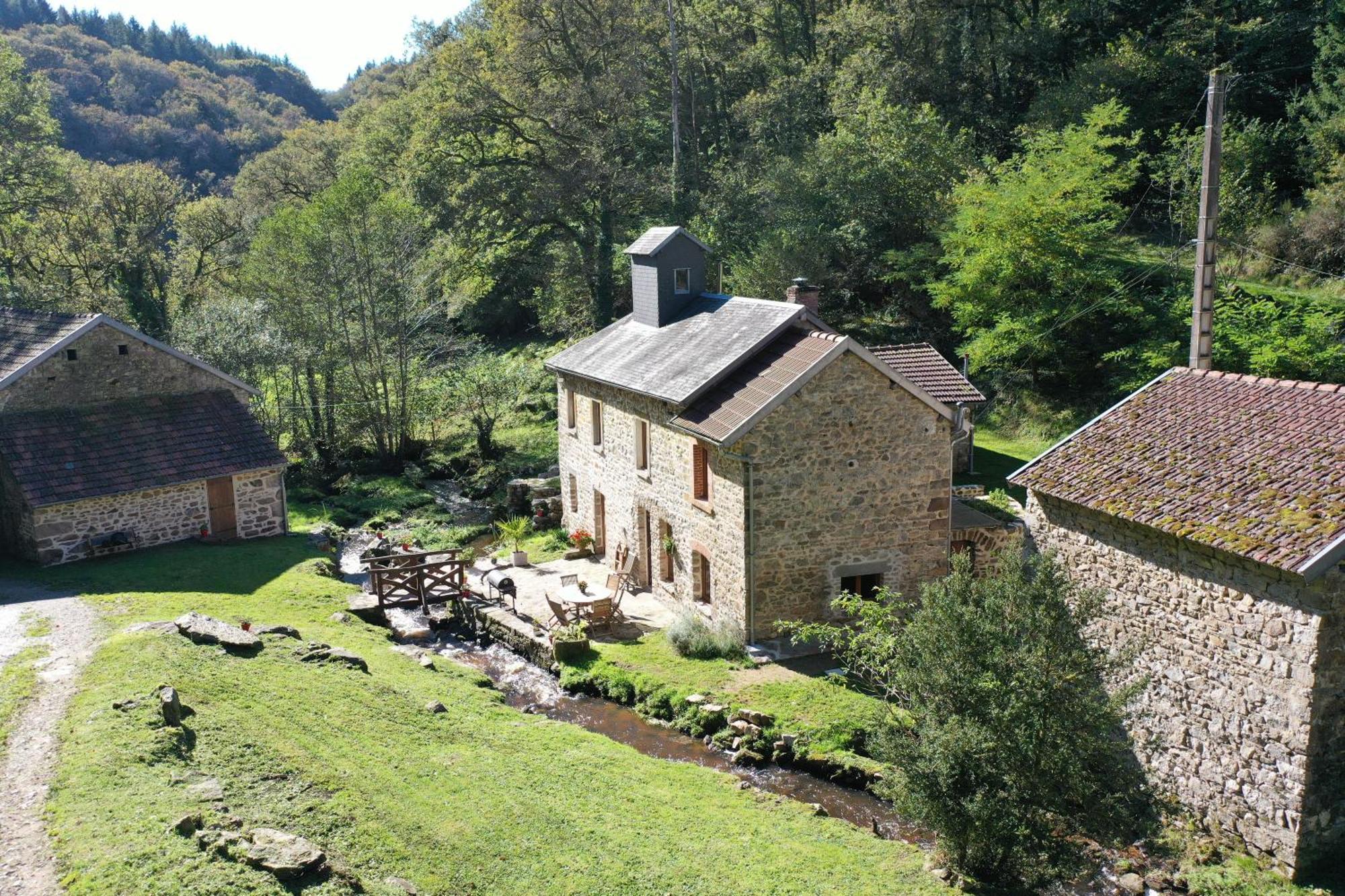 Authentique Moulin Tout Inclus-Moulin De Lavaugarde Thauron Bagian luar foto